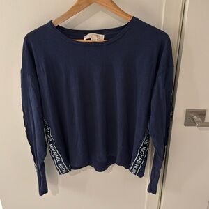 Michael Kors long sleeve logo tshirt - athleisure